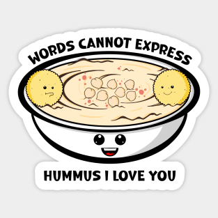 Time For Hummus Sticker